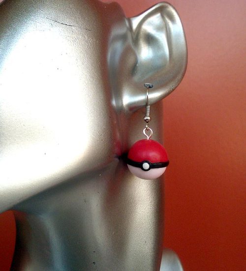 Orecchini sfera pokemon