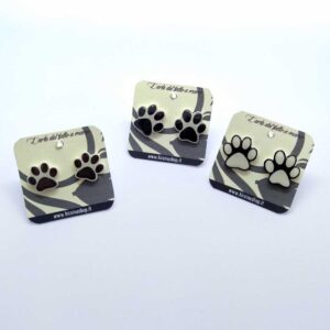 Orecchini a forma di zampa di gatto