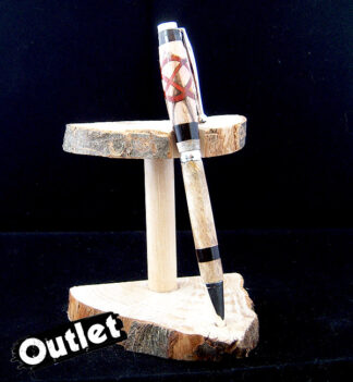 Penna twist in legno con nodo celtico