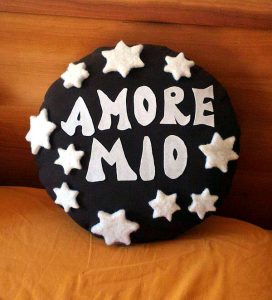 Cuscino Pan di stelle personalizzato