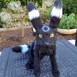 Peluche pokemon Umbreon Shiny - realistico
