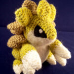 Amigurumi pokemon Sandslash plush Image