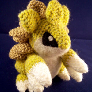 sandslash-plush amigurumi pokemon sandslash