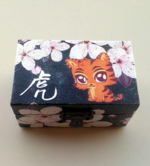 Scatolina Tora - Tigre zodiaco cinese