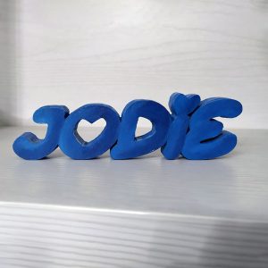 nome in legno personalizzato 5 lettere