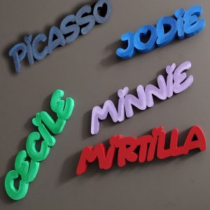 Scritte in legno personalizzate